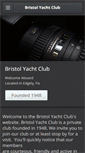 Mobile Screenshot of bristolyachtclub.org